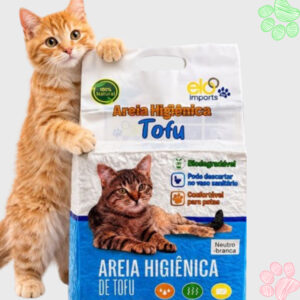 Areia Higienica Natural Tofu Caminho do Pet